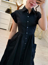 Cargar imagen en el visor de la galería, ELECTRA - Maxi vestido negro
