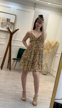 Cargar imagen en el visor de la galería, JOLENNE - Vestido estampado tirantes