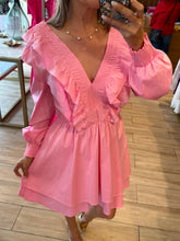 Cargar imagen en el visor de la galería, LOREDANA - Vestido corto rosa
