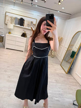Cargar imagen en el visor de la galería, MELANIA - Maxi vestido negro