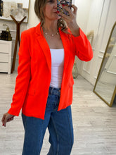 Cargar imagen en el visor de la galería, JOLIE - Blazer naranja