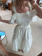 Cargar imagen en el visor de la galería, NANDA - Maxi vestido blanco