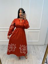 Cargar imagen en el visor de la galería, MALENA - Maxi vestido chedron