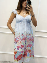 Cargar imagen en el visor de la galería, NAHIA - Vestido midi azul