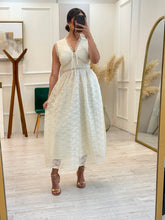 Cargar imagen en el visor de la galería, SIDNEY - Maxi vestido avena