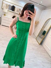 Cargar imagen en el visor de la galería, OSIRIS - Maxi vestido verde