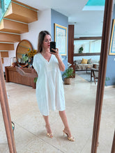 Cargar imagen en el visor de la galería, GRACELYN - Vestido corto blanco