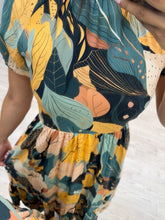 Cargar imagen en el visor de la galería, BELLA - Maxi vestido hojas