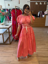 Cargar imagen en el visor de la galería, NATALIE - Maxi vestido rosa