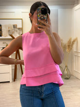 Cargar imagen en el visor de la galería, RAIN - Blusa rosa sin mangas