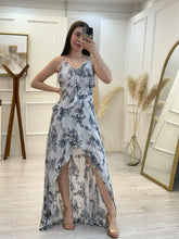 Cargar imagen en el visor de la galería, SALMA - Maxi vestido tirantes estampado