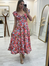 Cargar imagen en el visor de la galería, RAINBOW - Maxi vestido estampado floral