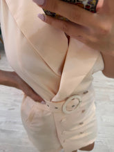 Cargar imagen en el visor de la galería, HALIA - Vestido beige
