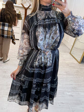 Cargar imagen en el visor de la galería, BERENICE - Vestido midi estampado