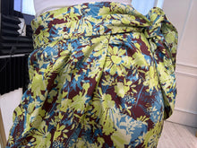 Cargar imagen en el visor de la galería, ÁGAVE – Falda floral azul y amarilla