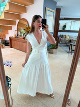 Cargar imagen en el visor de la galería, GINA - Maxi vestido blanco
