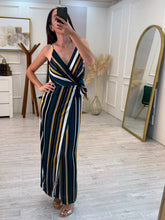 Cargar imagen en el visor de la galería, LINDA - Maxi vestido rayado