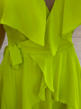 Cargar imagen en el visor de la galería, LAUREN - Vestido corto neon